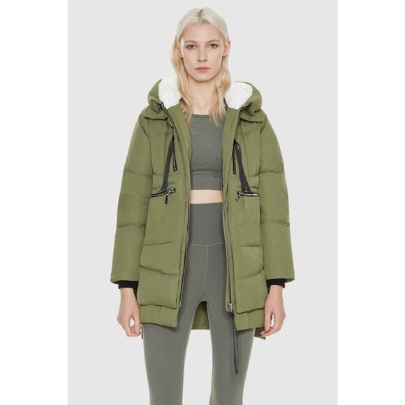 Orolay Jackets & Blazers - Orolay 092 Universe Thickened Duck Down Jacket Women's Small Green Waterproof